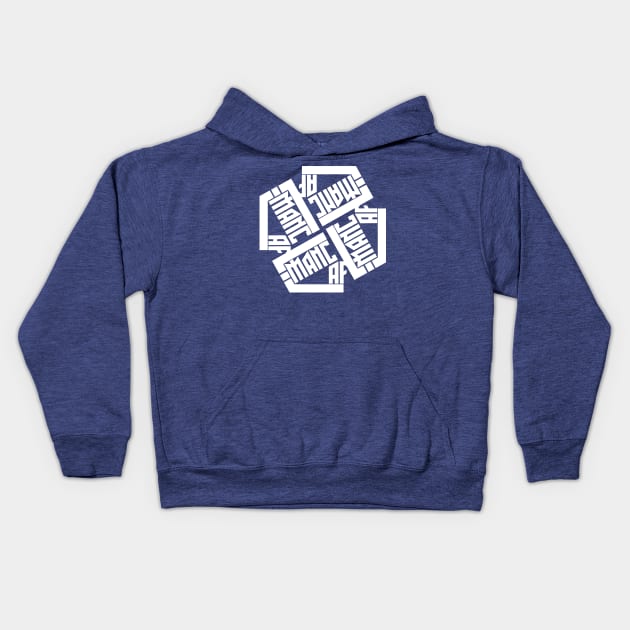 Manc AF Kids Hoodie by gingerman